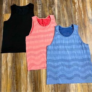 Lululemon Men’s License to Train Tank Top Lot of 3 Large *Excellent Condition*
